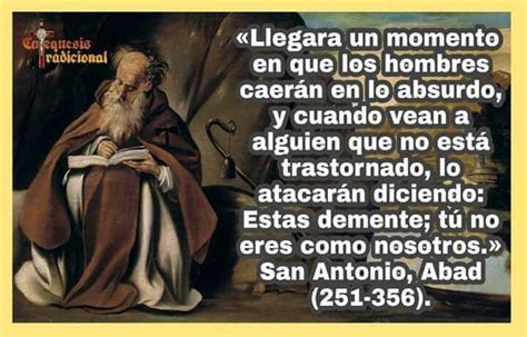 san antonio abad frases|Frases y Reflexiones de San Antonio Abad